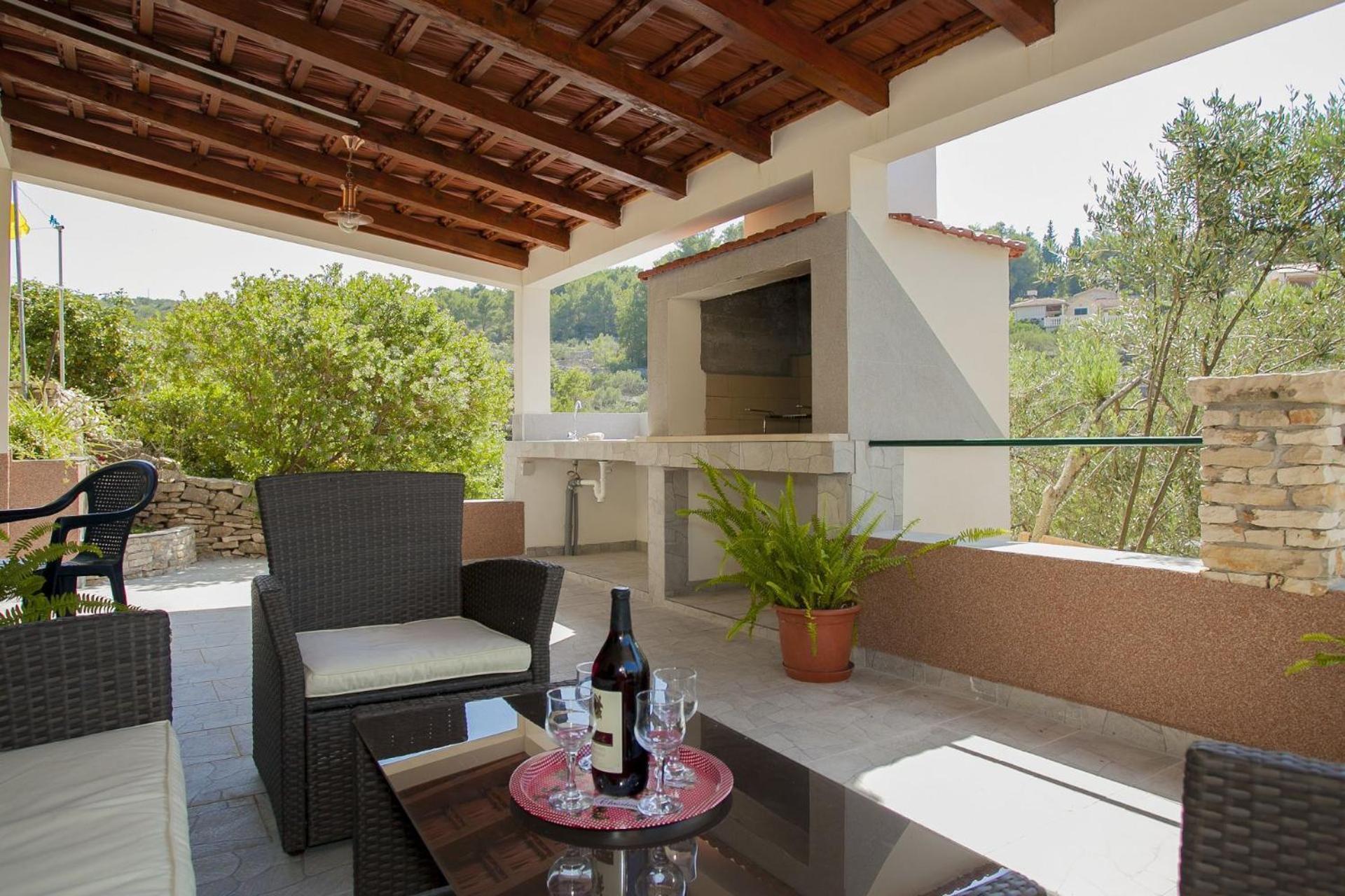 House Villa Bistrana Vela Luka Esterno foto