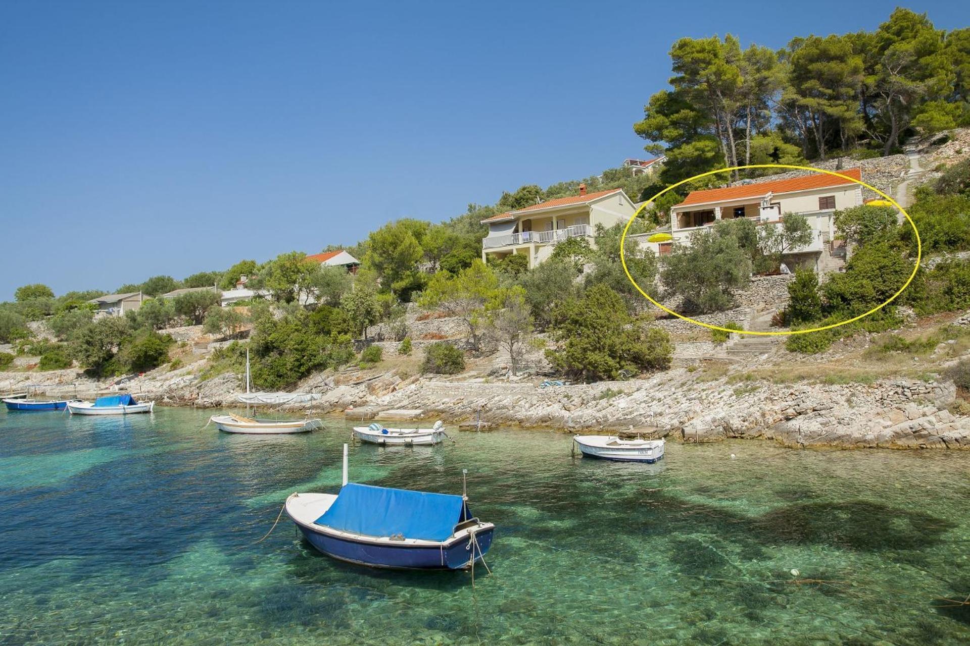 House Villa Bistrana Vela Luka Esterno foto